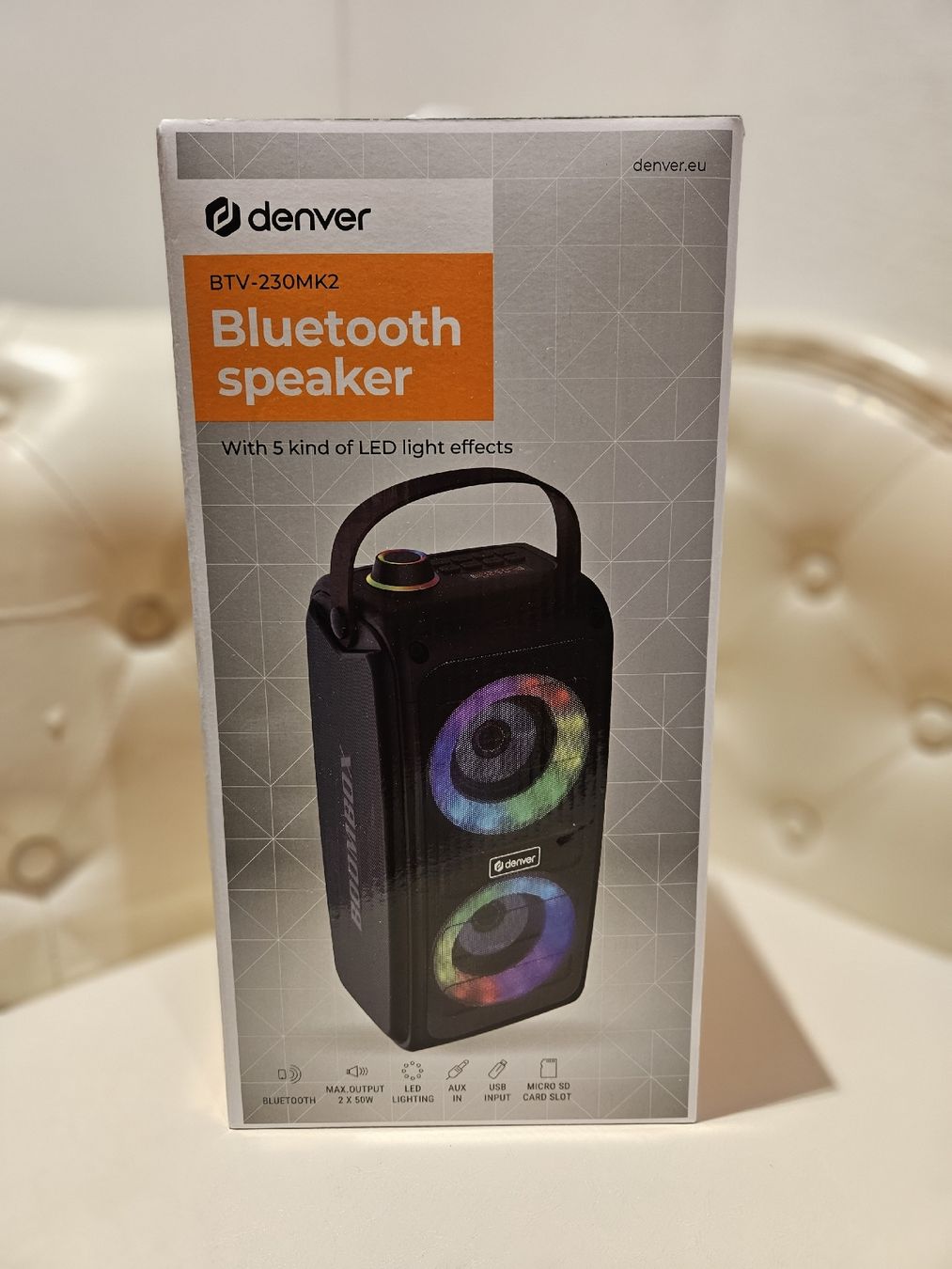 Casse acustiche: Denver BTV-230MK2 Bluetooth Speaker - Top Preis! – Nuovo e nell'imballaggio originale da Matzingen venduto da seme_products