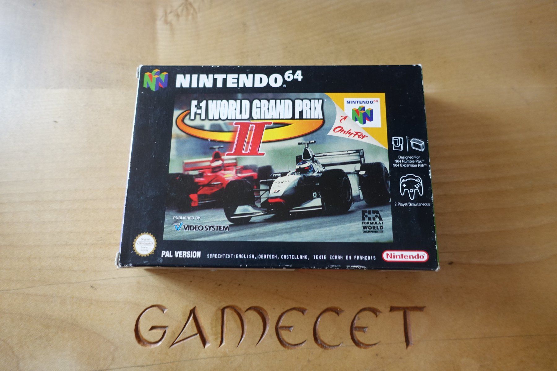 Nintendo Giochi: F-1 World Grand Prix II – Usato da Steinach venduto da Gamecet