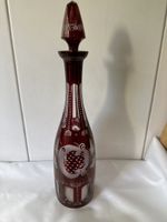 Schöne Flasche - Karaffe aus Boemia-Kristallglas 