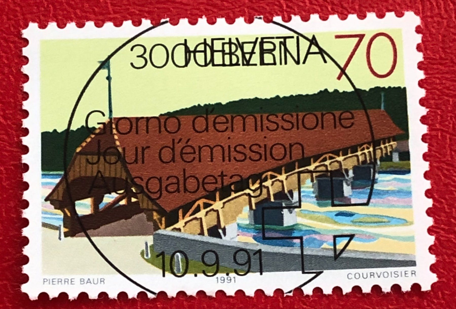 Tutti i francobolli: Nr.815 mit Stempel Bern – Usato da Aarau venduto da Billa007