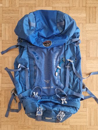 Osprey Kestrel 58 Trekkingrucksack – Wie neu(nur 1x benutzt)