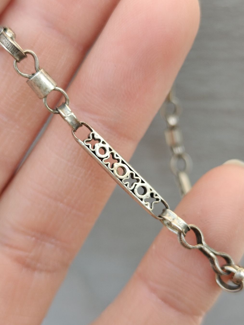 Bracciali & Braccialetti: Antikes Silber Armband / Halskette – Usato da schwyz venduto da larry91sz 9