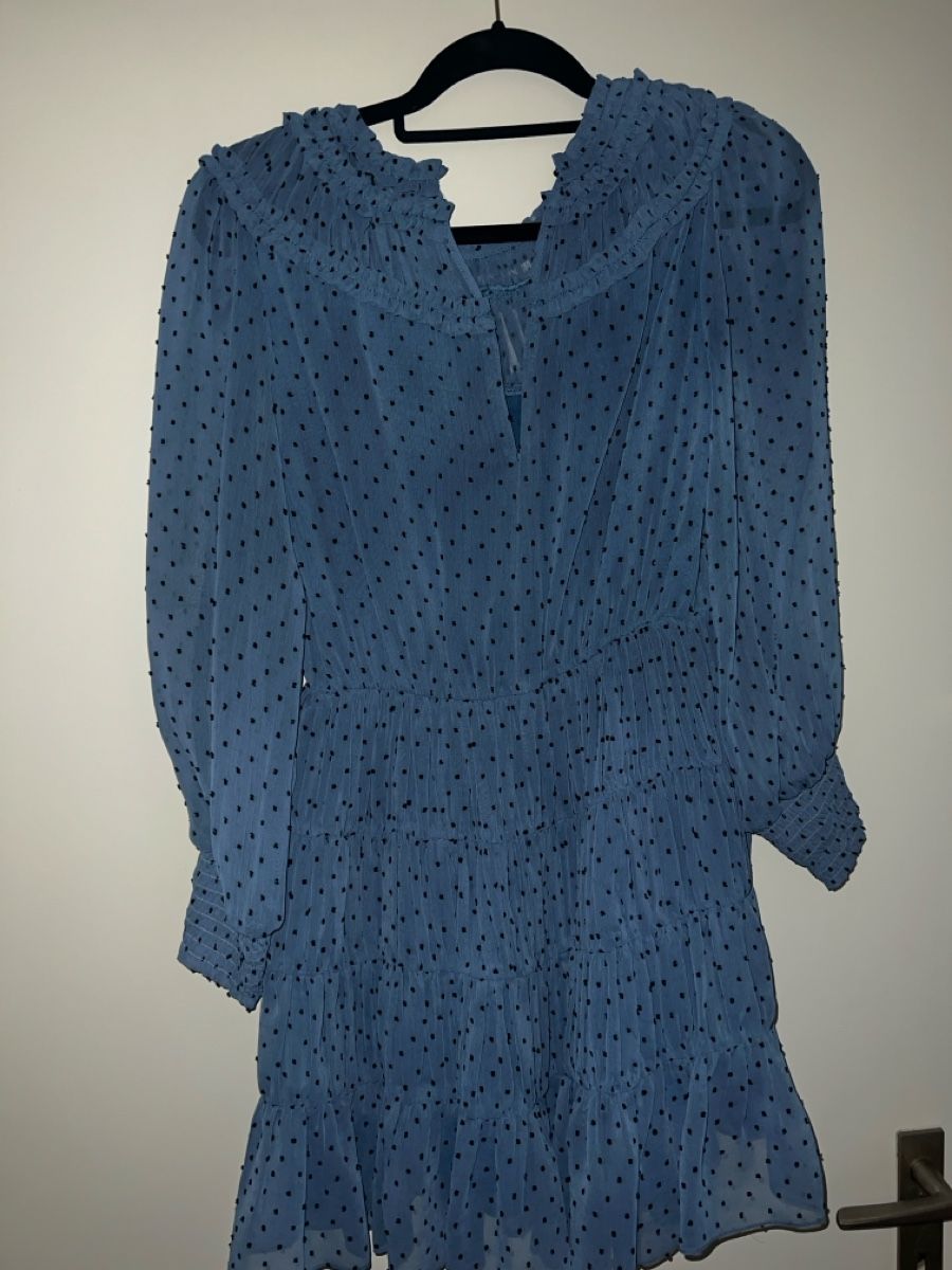 Sandro Vestiti: Sandro Kleid blau Gr.34 – Nuovo e nell'imballaggio originale da Niederhasli venduto da aleksandra.st 2
