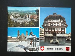 AK Einsiedeln Hotel Rebstock gelaufen (G5407)