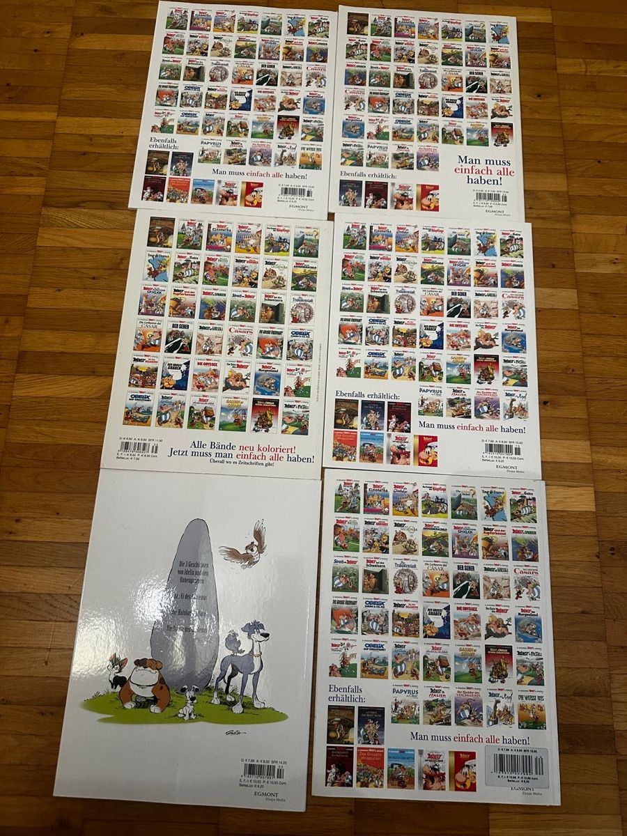 Fumetti: 6x Asterix und Obelix, Idefix – Usato da Dietlikon venduto da ciganolimao 1