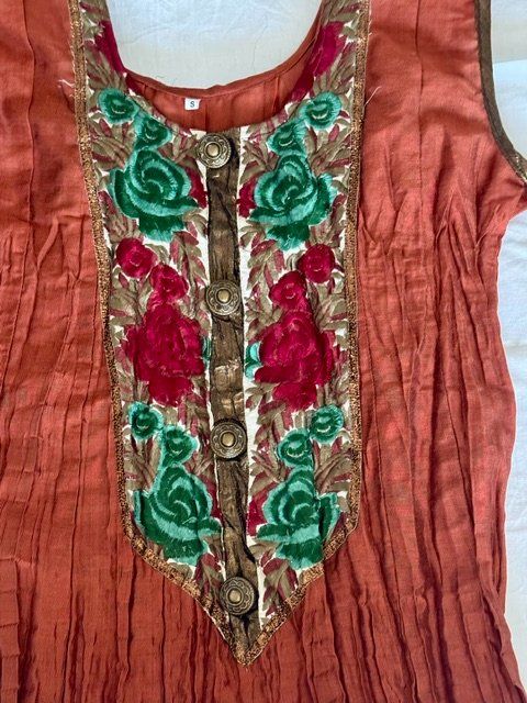 Robes: ORANGES KLEID IN DER GRÖSSE S – D'occasion à Honau par sainj 2