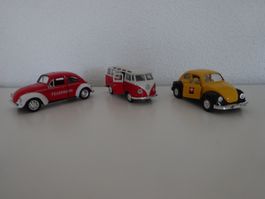Modellautos, 3 Stück