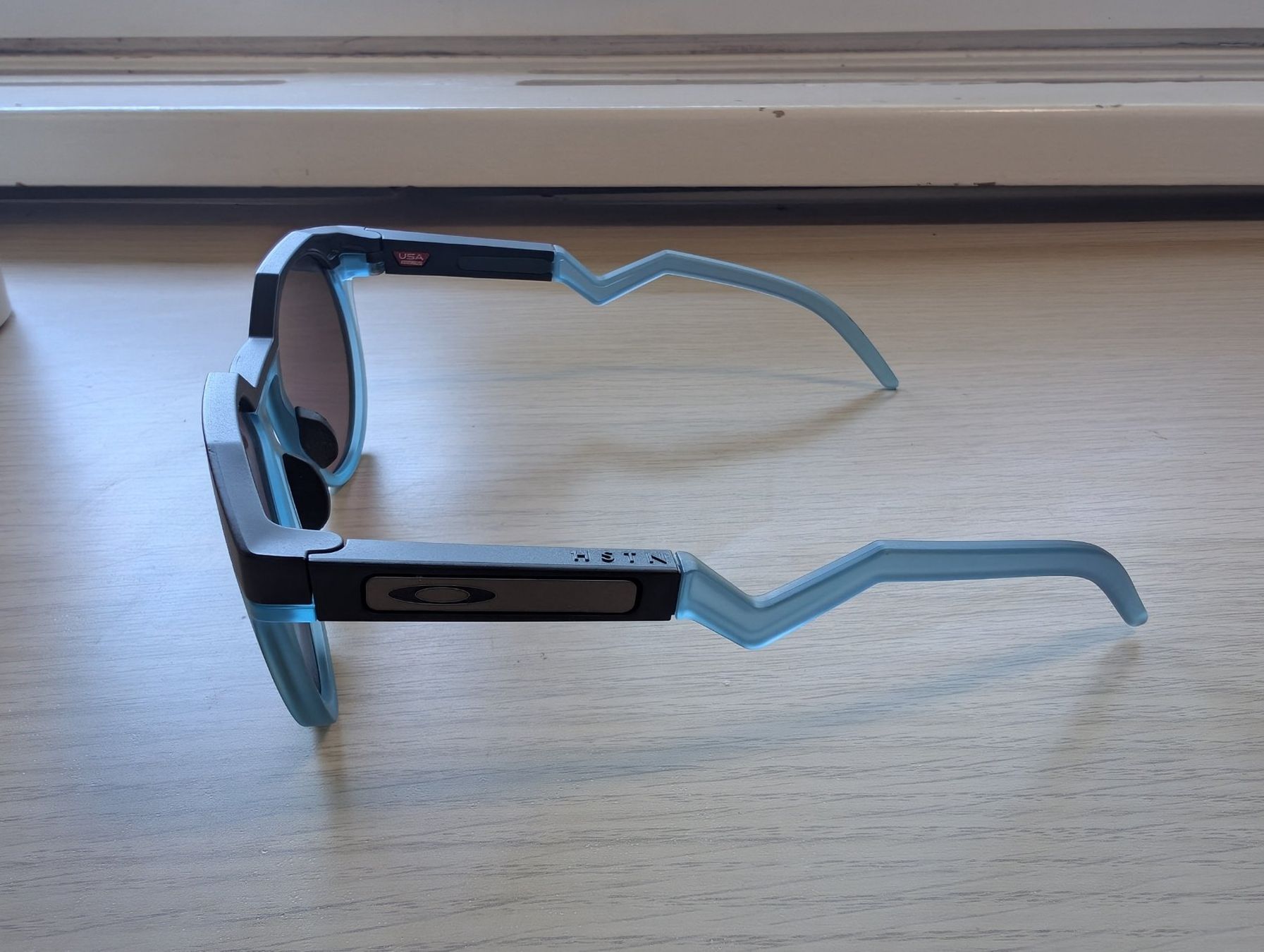 Oakley Lunettes & Verres: Oakley HSTN blue frame and orange lenses – D'occasion à Zürich par den_wg6w 4