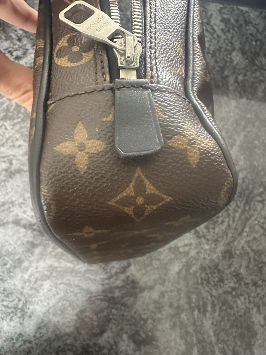 Louis Vuitton Kosmetikkoffer: Louis Vuitton Necessaire original Macassar gebraucht – Gebraucht aus Chur von Monbijou26 4