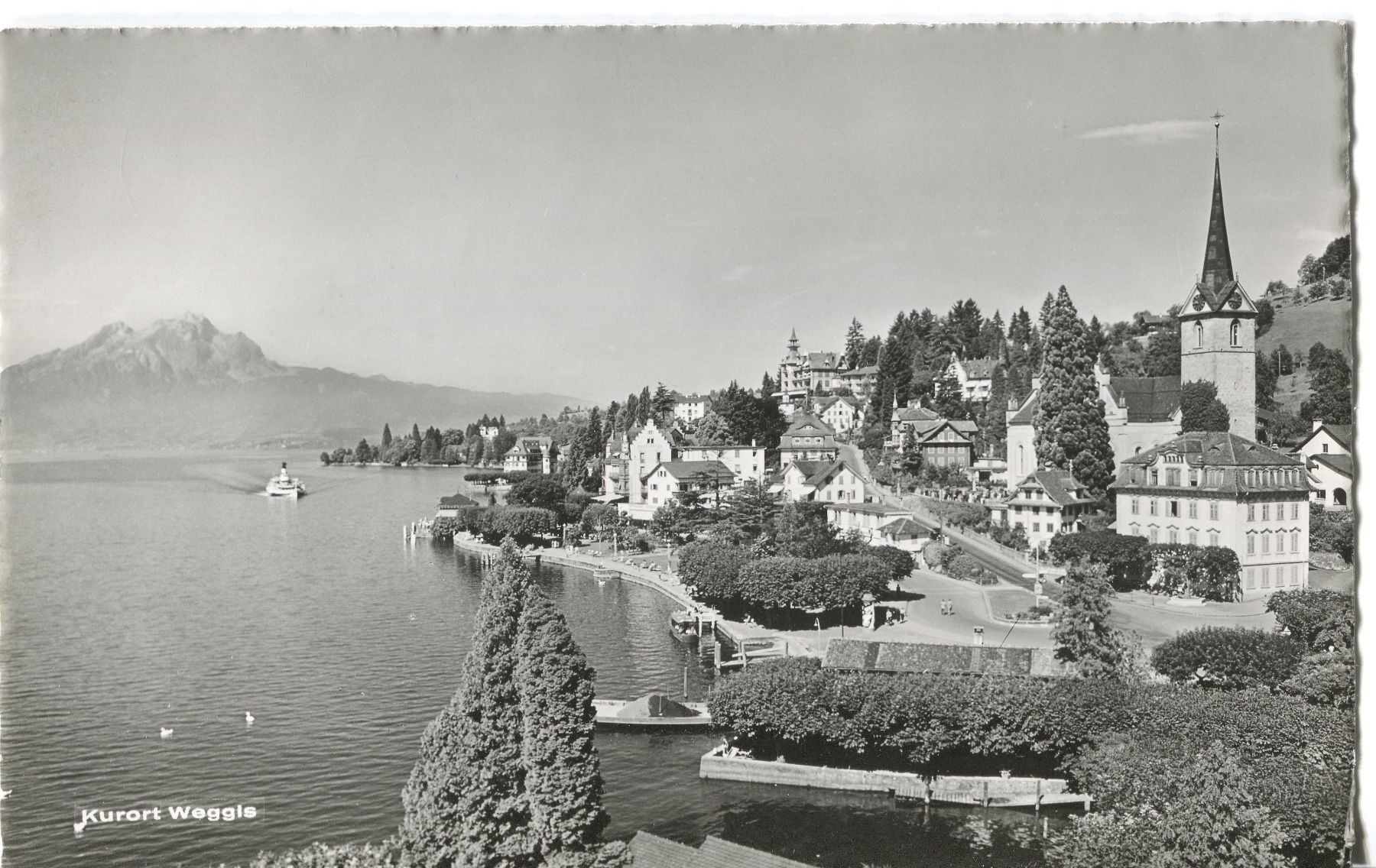 Cartoline postali: Weggis Kurort 1960 – Usato da coglio venduto da Tascia1