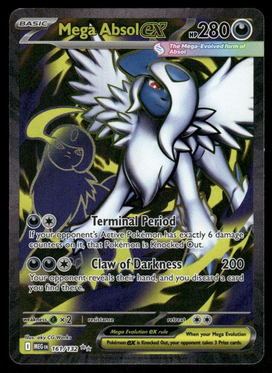Pokémon (MEG 161 Mega Absol EX ) (Neu (gemäss Beschreibung)) in ...