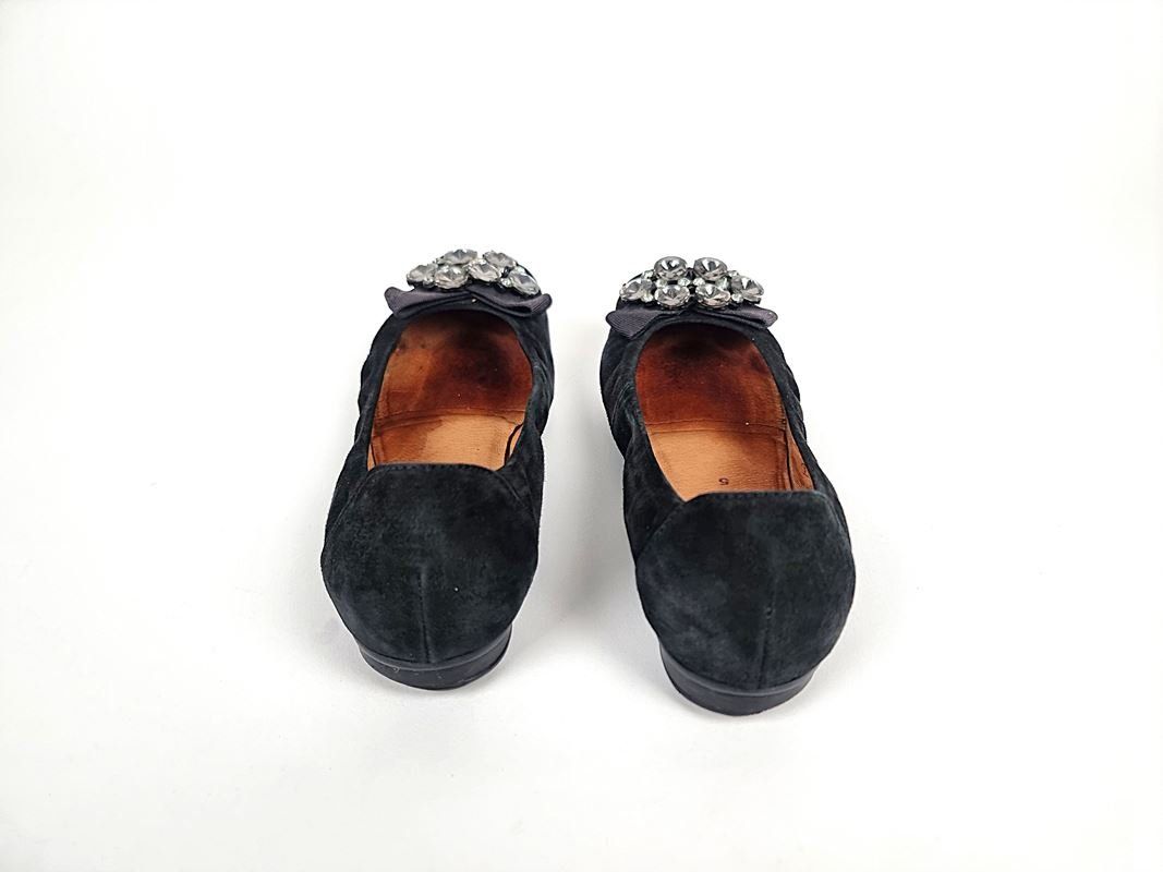 Gabor Damenschuhe: Gabor Ballerina mit Steinen – Gebraucht aus Urtenen-Schönbühl von Restwert_Schoenbuehl 3