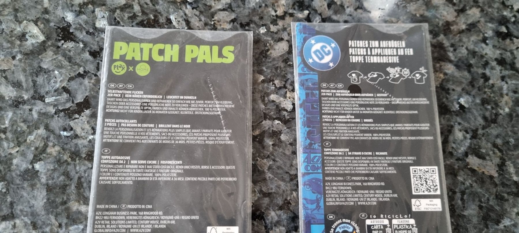 Toppe: Patch Pals und DC Applikationen 4er Set neu – Nuovo (secondo la descrizione) da egliswil venduto da Maggy6 1