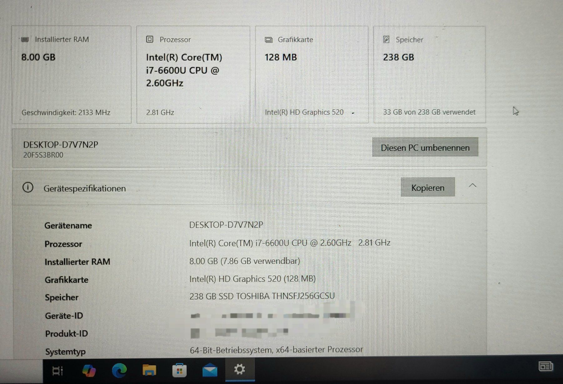 Lenovo Notebook: Lenovo ThinkPad X260, i7 – Usato da Zürich venduto da miil0 7