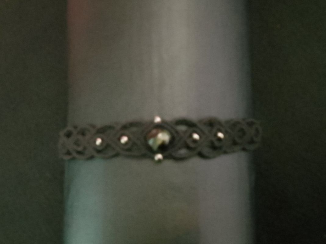 Bracciali & Braccialetti: handgemachtes Makramee Armband mit Falkenauge – Nuovo (secondo la descrizione) da Pfäffikon ZH venduto da Emporos_42 1