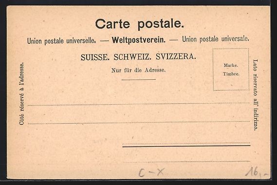 Cartoline postali: Basel, Strassenpartie am Kohlenberg, Res – Usato da Berlin venduto da bartko-reher 1