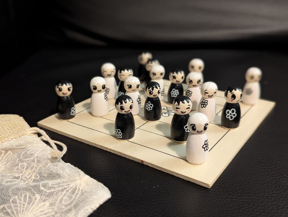 Junde Krippenfiguren - Handbemalte Holzfiguren Für Weihnachtskrippe