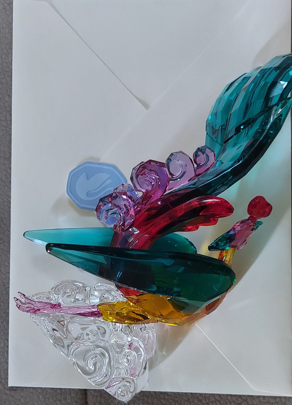 Swarovski Statuette: Original Swarovski Phönix Figur – Usato da Liestal venduto da swary007 2