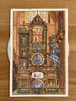 AK von Uhr in Cathédrale Strasbourg / mit Dreh-Element