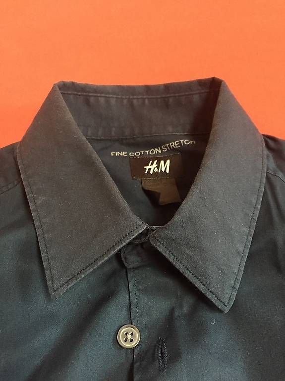 Camicie: Marine blaues Slim-Fit Hemd – Usato da Montlingen venduto da jos_2rwv 2