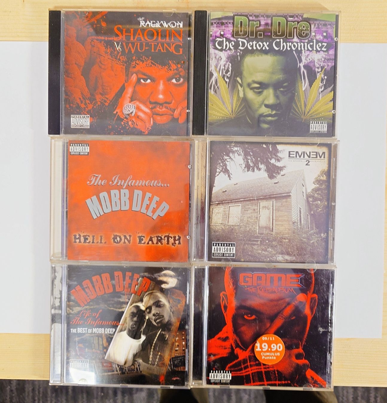 CDs: US HipHop CD Sammlung 2 – Gebraucht aus Riveo von MicBet