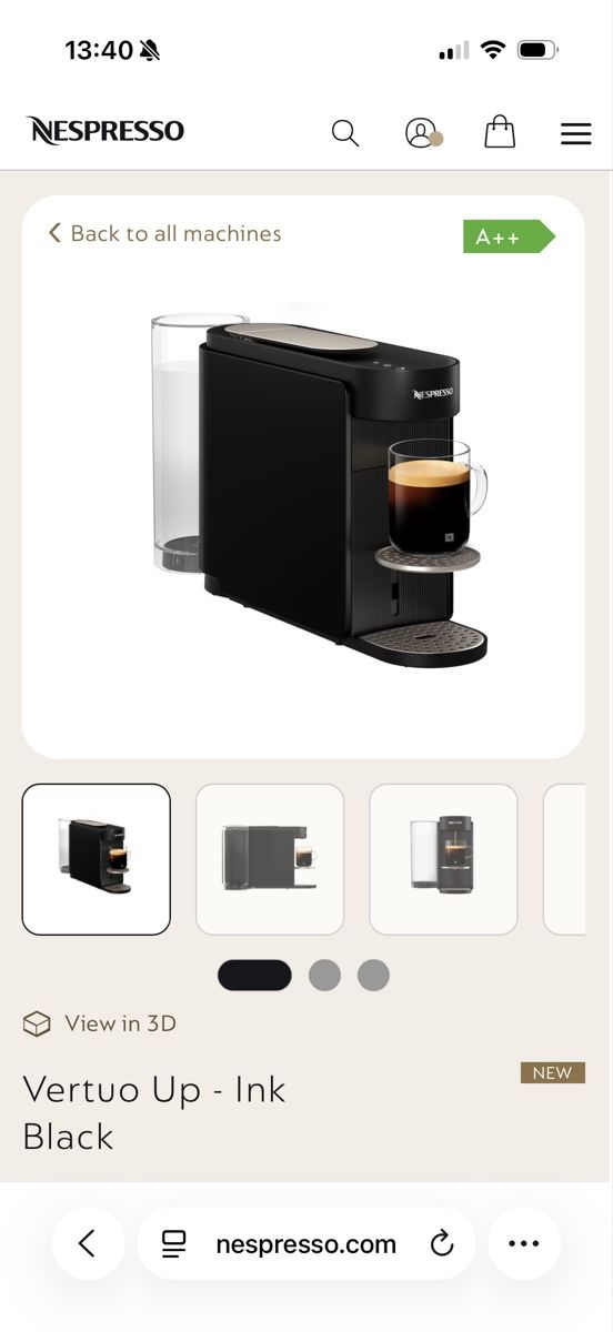 Nespresso Macchine per caffè & Macchine per espresso: nespresso kaffeemaschine vertuo – Usato da Zürich venduto da Franca2011