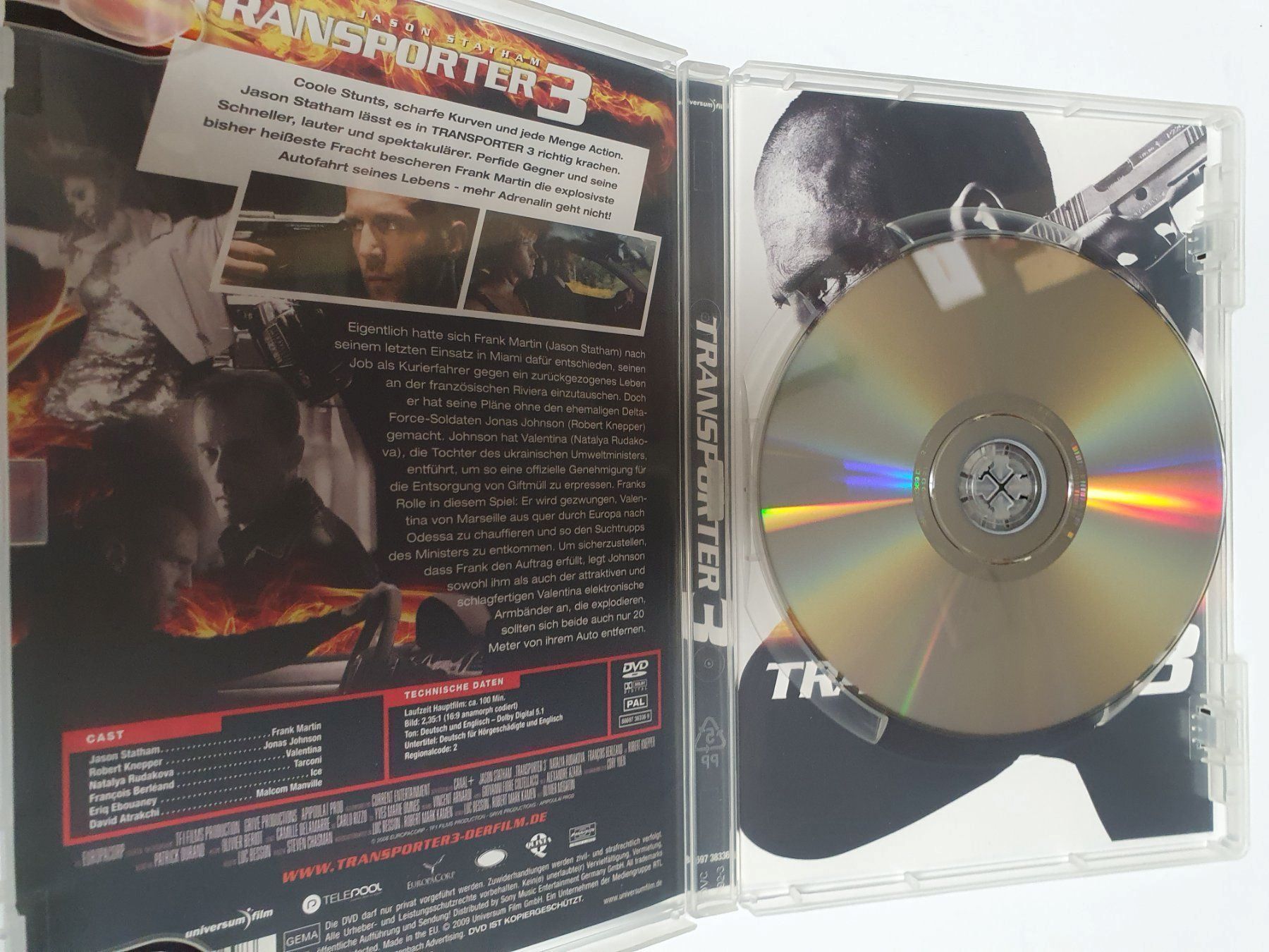 Tutti i DVDs: Transporter 3 DVD – Usato da Oberdorf BL venduto da BaldenEagle 2