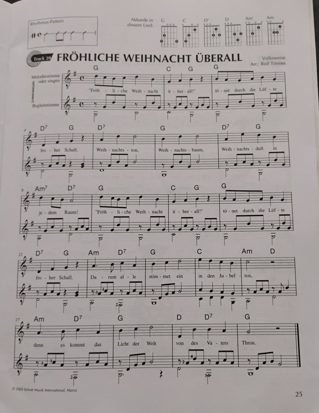 Libri: Weihnachtslieder mit Gitarre – Usato da Bremgarten b. Bern venduto da gutzi63 1