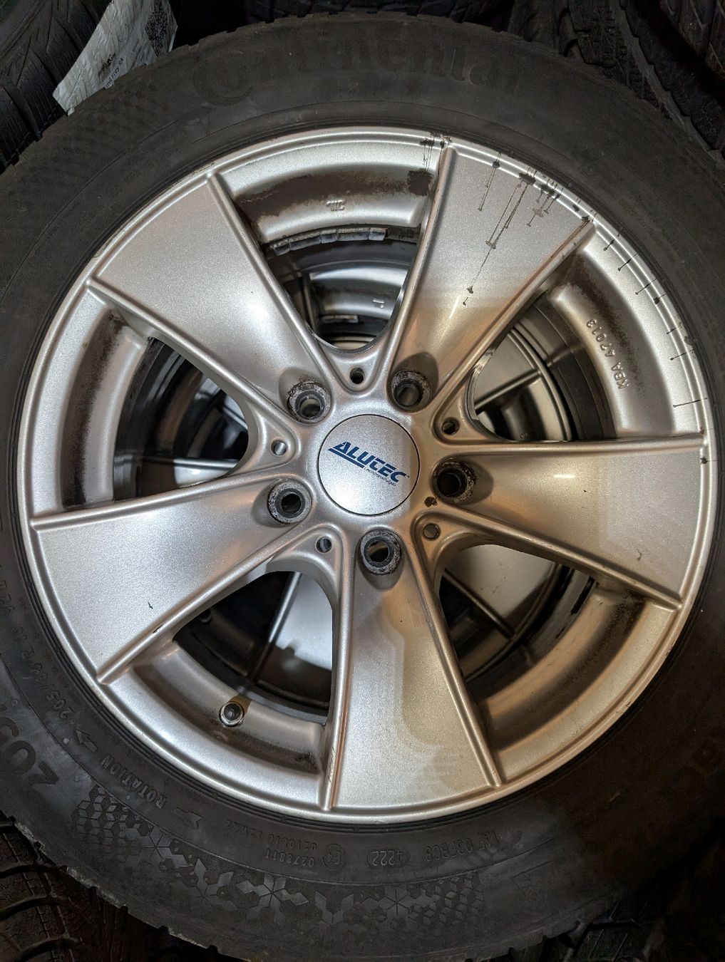Pneumatici & Ruote complete: 4 Winterräder zu BMW 3er – Usato da Trimstein venduto da ef79
