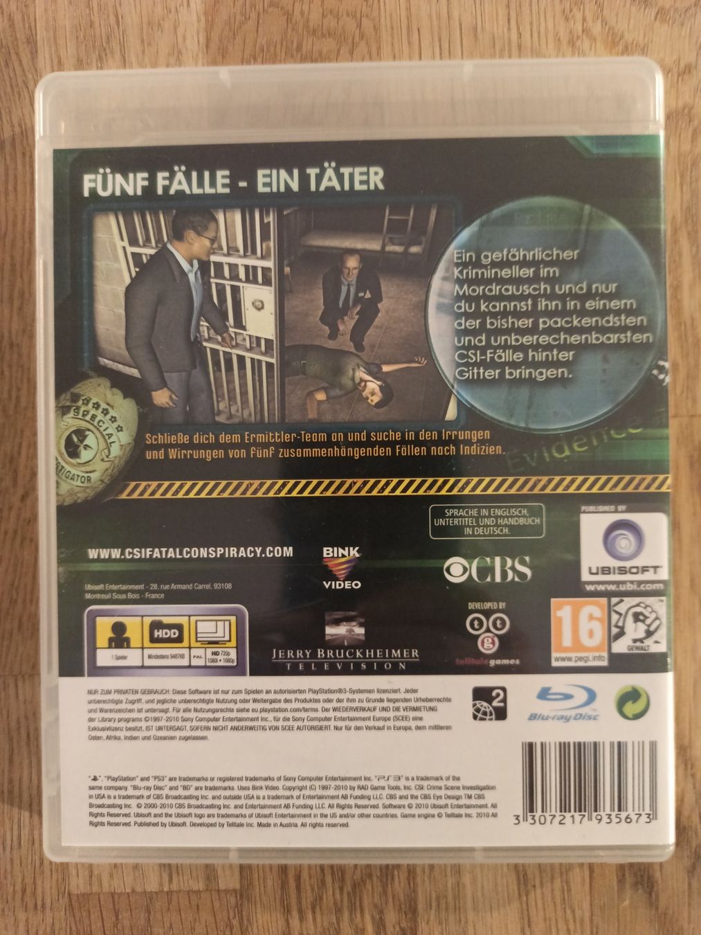 Giochi: CSI Tödliche Verschwörung PS3 – Usato da Oberweningen venduto da mar_87mx 1