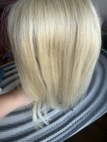 Perücke hellblond 40 cm mit Clips