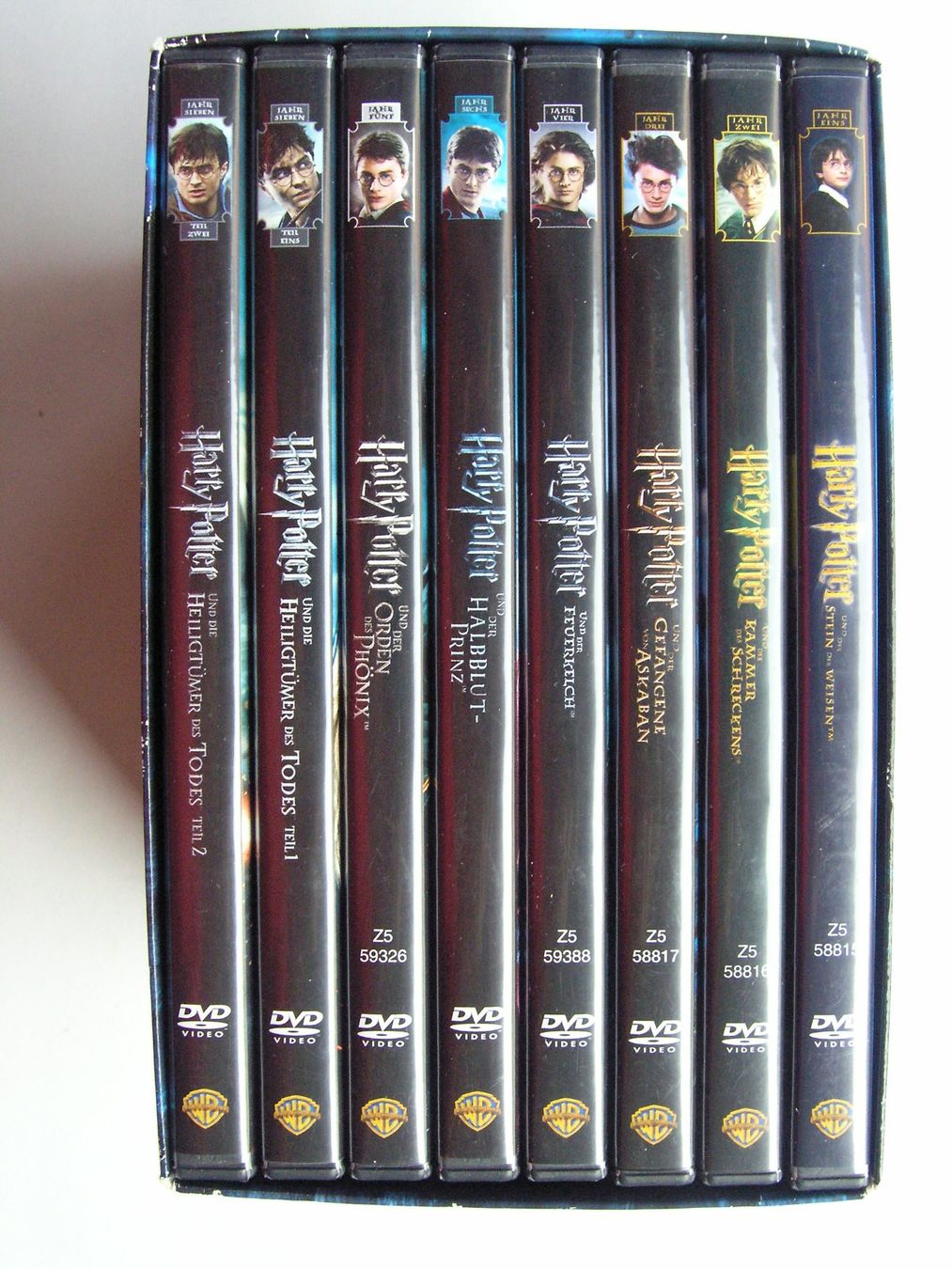 Alle DVDs: HARRY POTTER COMPLETE DVD COLLECTION 1-8 – Gebraucht aus Zuzwil SG von vette13 6