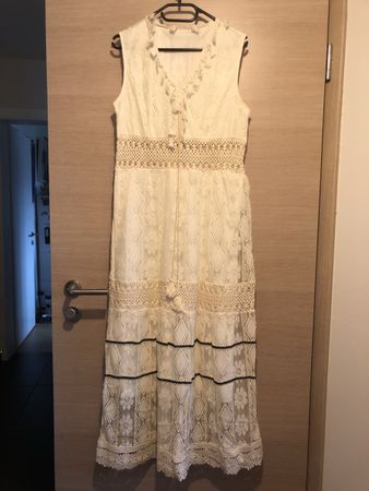 Langes Bohokleid Vintagekleid Sommerkleid Kleid Brautkleid