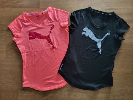 2er Set Puma Funktions T-Shirts, Gr. S, Sport Sommer