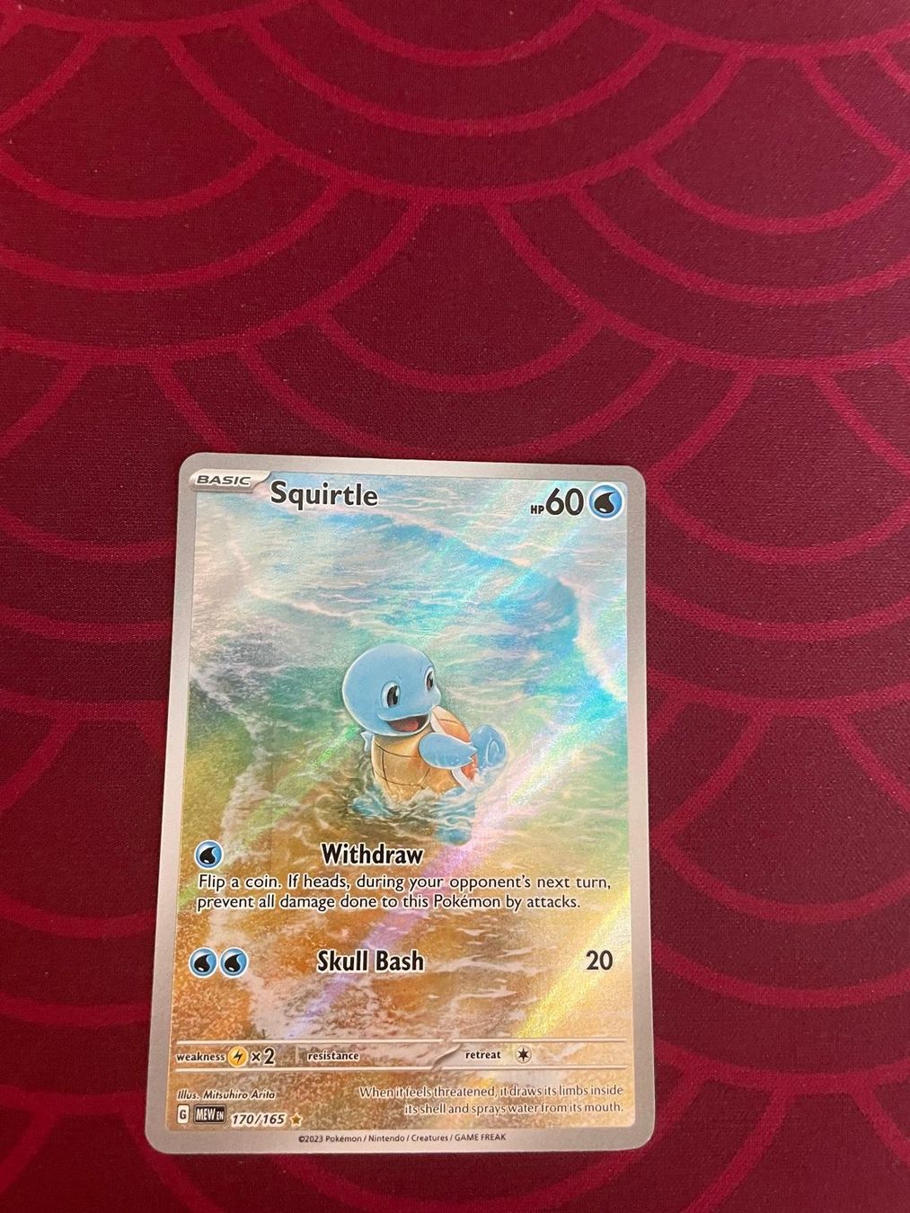 Pokémon Sammelbilder & Trading cards: Squirtle ir von pokemon 151 – Neu (gemäss Beschreibung) aus Watt von BettinaRe01