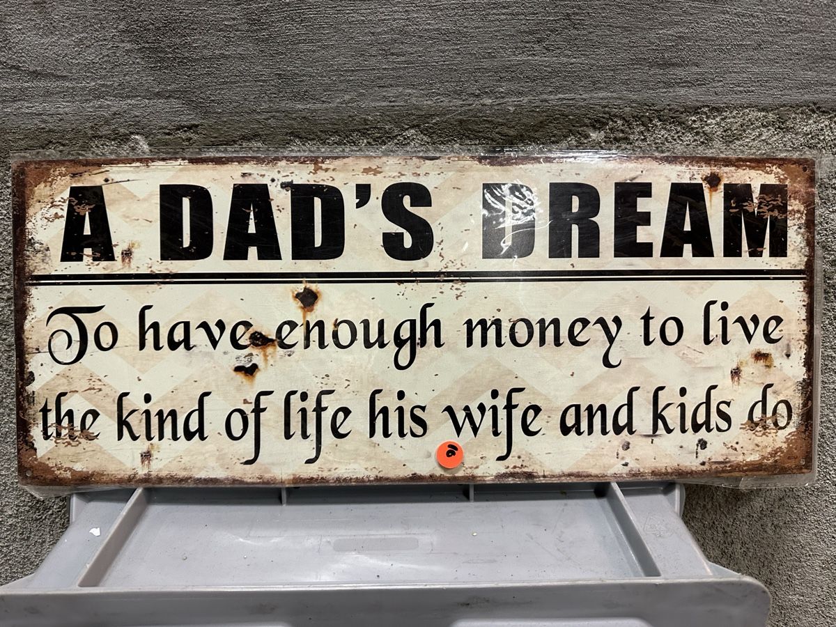 Schilder: Dads dream vaters traum – Neu (gemäss Beschreibung) aus Reinach AG von rares75