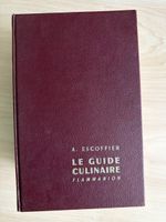 Le Guide Culinaire A. Escoffier, Top Zustand! Rarität