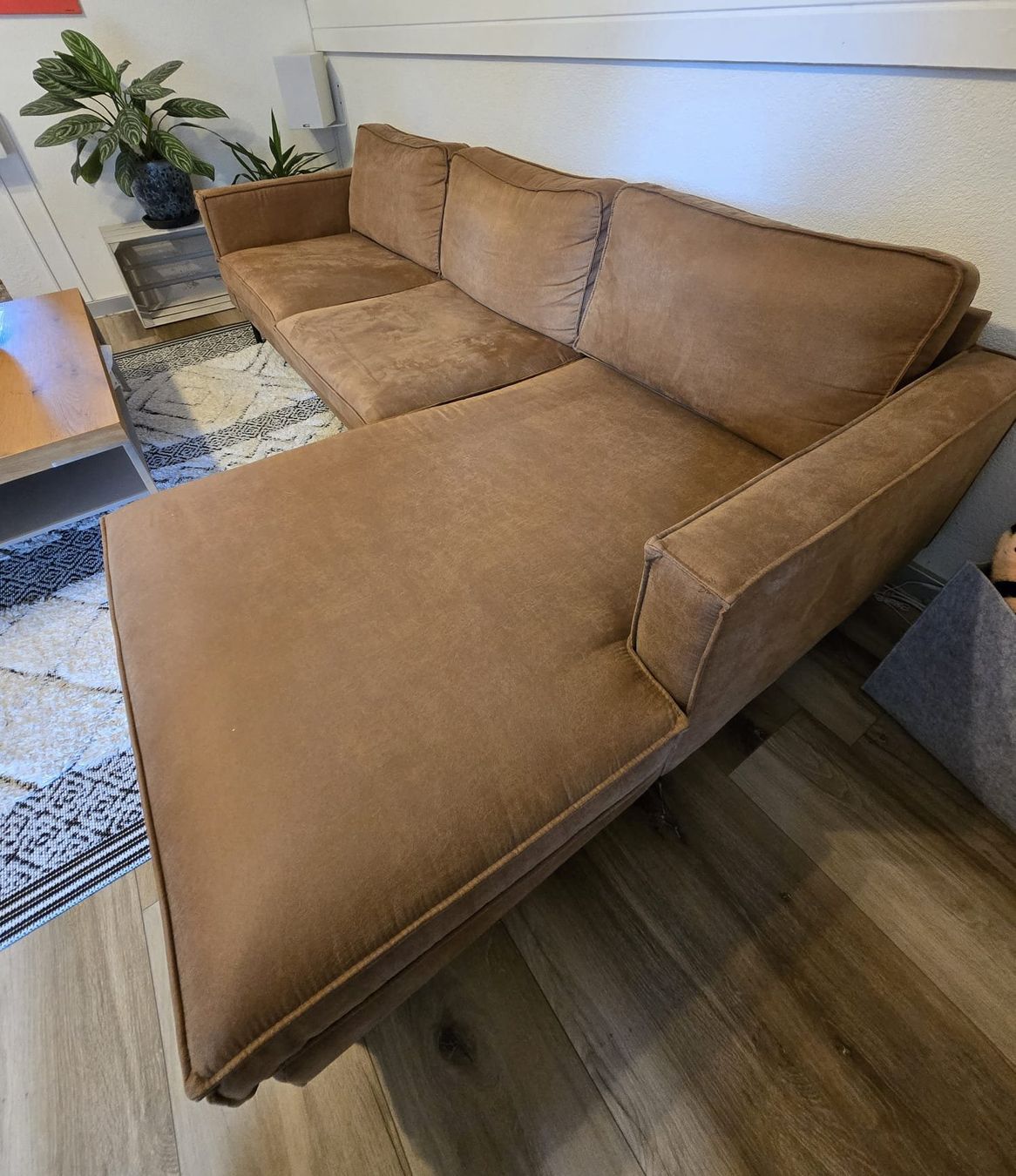 Sofas: Braunes Sofa – D'occasion à Felben-Wellhausen par ABJST 1