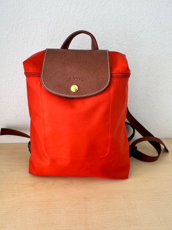 Longchamp Segeltuch Rucksack