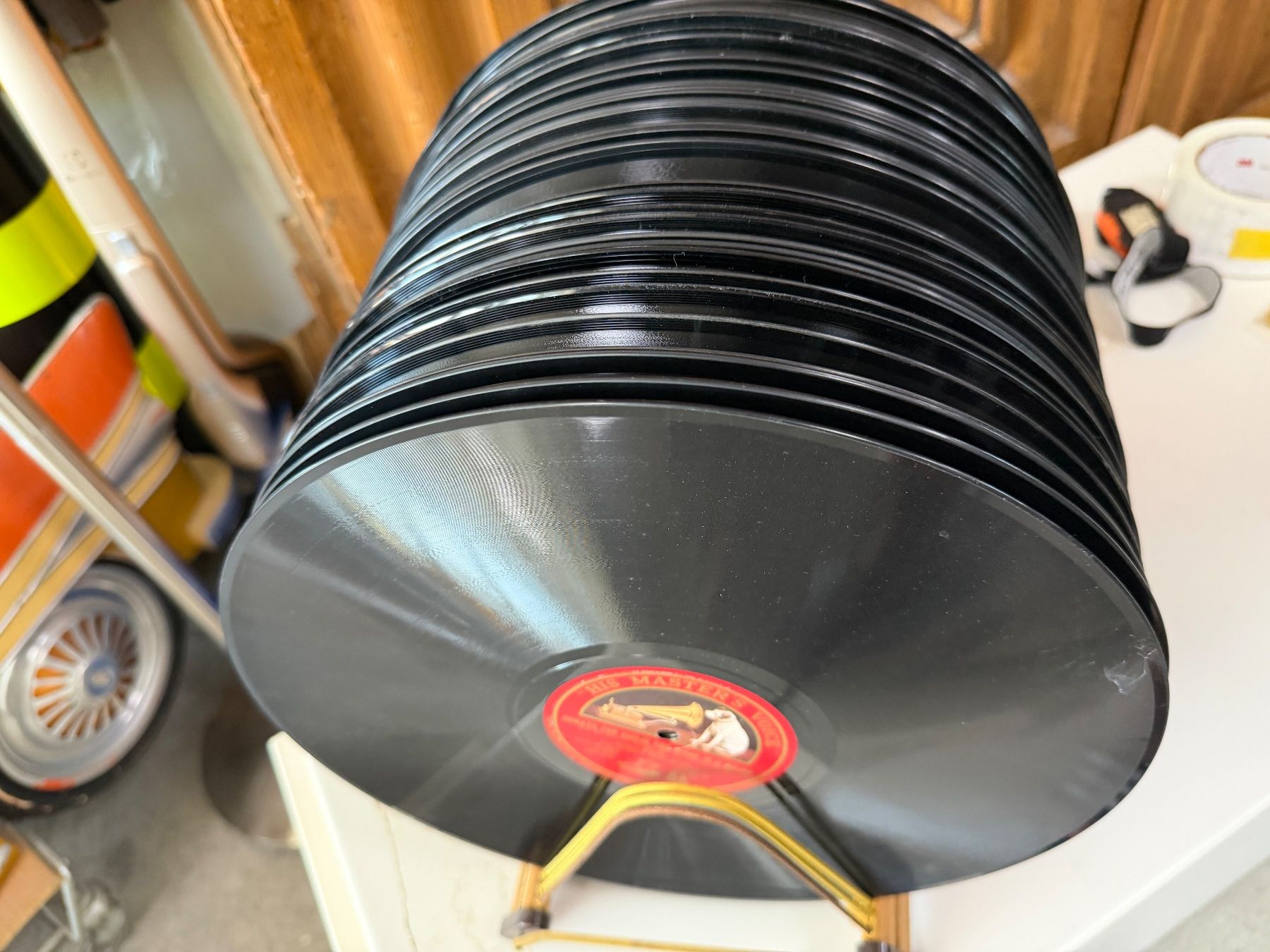 Dischi in vinile: Schallplattensammlung Schellack antik. 24 Schellackplatten – Usato da Effretikon venduto da Bianchina 1