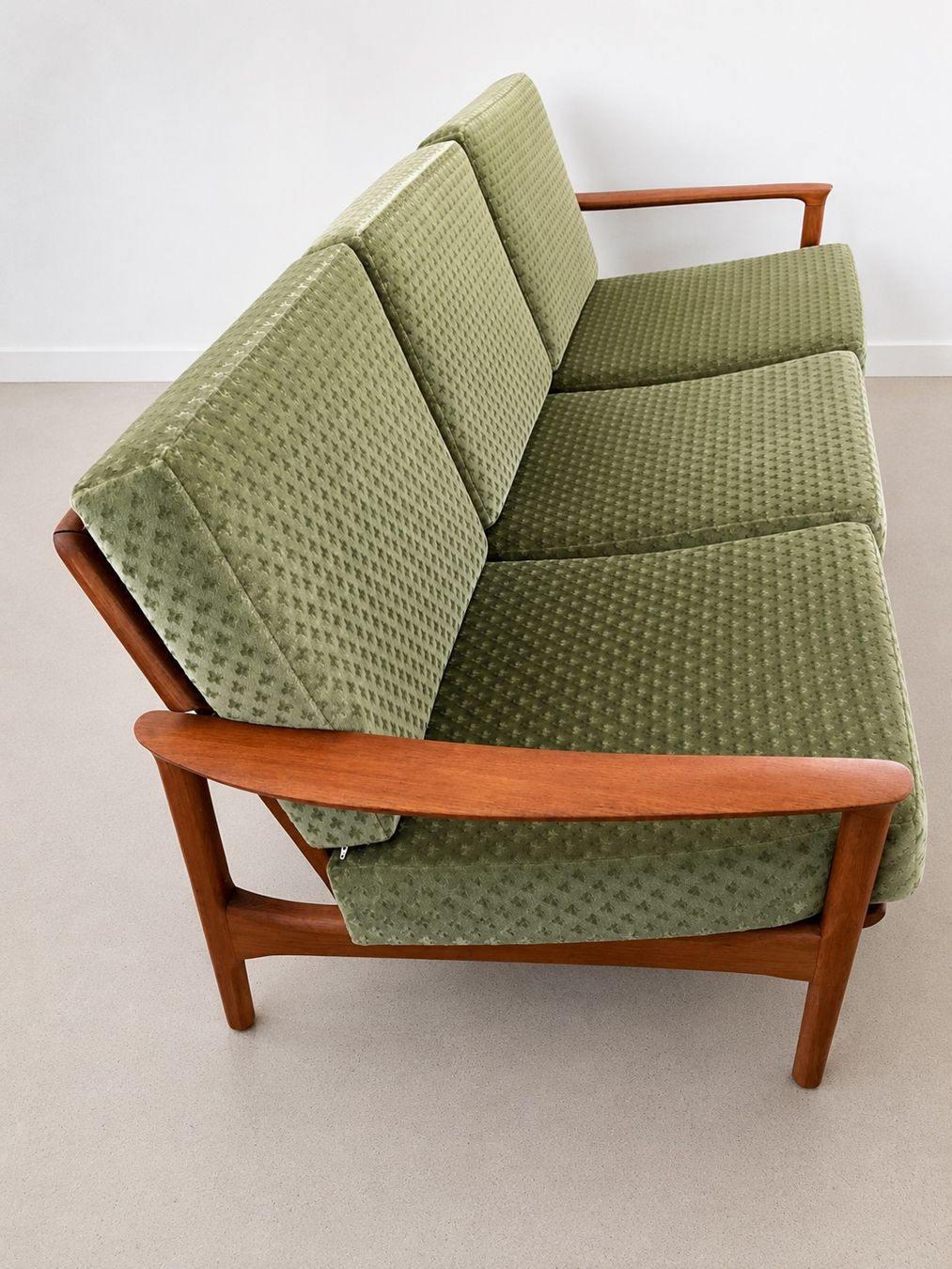 Sofas: Möbel Mann Teak Sofa, 2 Sessel & Tisch Vintag – D'occasion à Arni AG par ese_mh2s 8