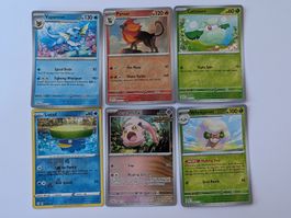 Tolles 6-teiliges Set englischer Pokémon-Karten!