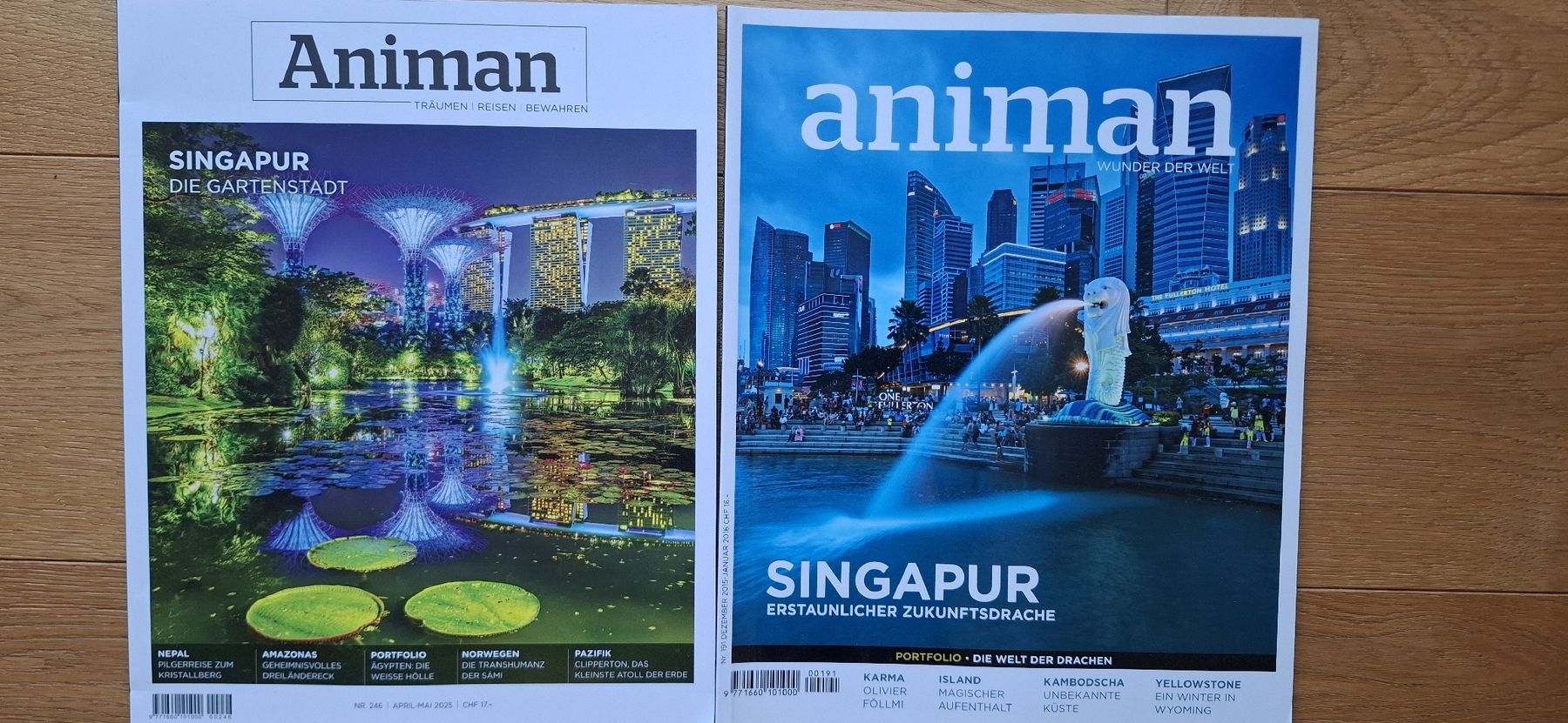 Riviste & Magazine: 2 Animan zu Singapur – Usato da Mellingen venduto da lathei