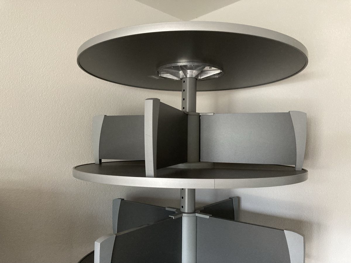 Moll Scaffali: Ordnerdrehsäule / Ordnersäule / Drehregal / Multifile Moll – Usato da Zürich venduto da DeMaria 1