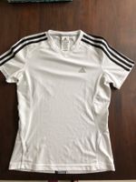 Weisses Adidas Funktionsshirt, Grösse 38