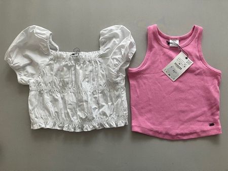 2 hauts d'été Zara taille 9-10 ans 💕 neuf  💕