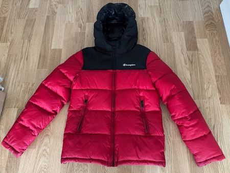 Champion Jungen Winterjacke Hooded Gr.S 176/182