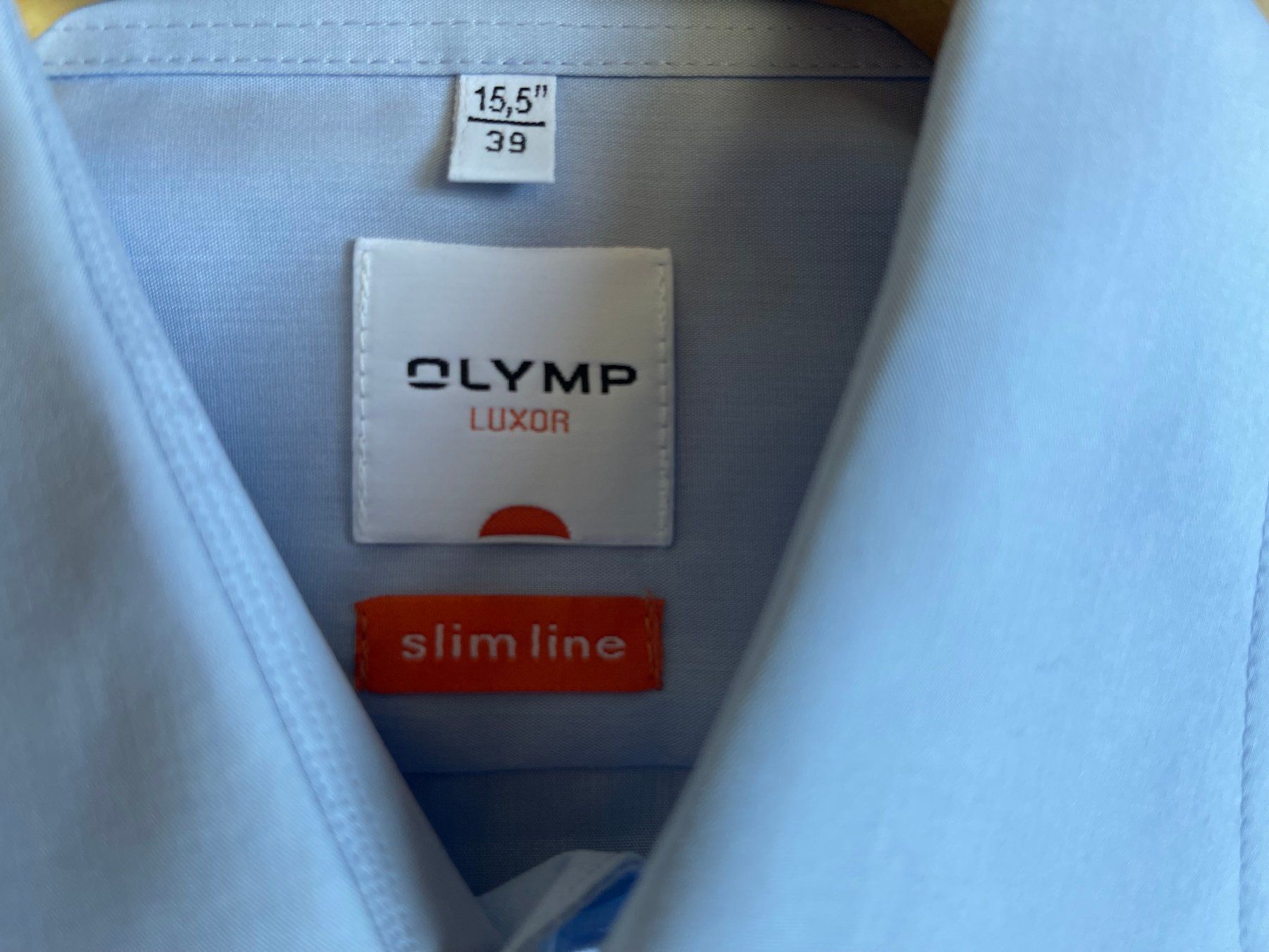Camicie: Hemd langarm hellblau Kragenweite 39 – Usato da Alpthal venduto da Etzels 3