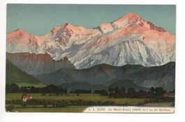 GENÈVE Le Mont-Blanc
