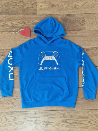 PlayStation Hoodie h&m blau mit Motiv Gr 158-164 wie neu!